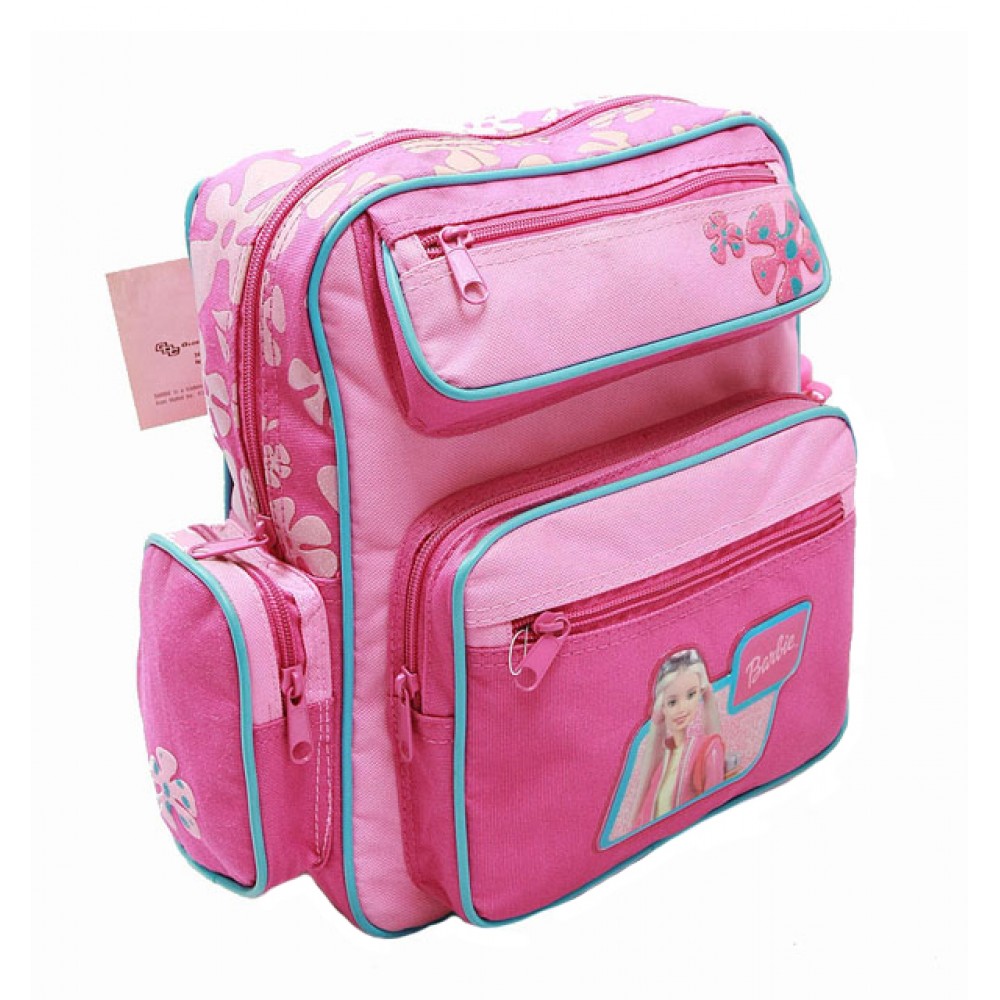 Barbie PK Flower Small Backpack with Water Bottle 15375