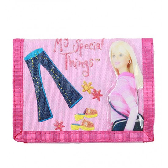 Barbie Special Things Trifold Wallet #18454 Barbie Special Things Trifold Wallet #18454