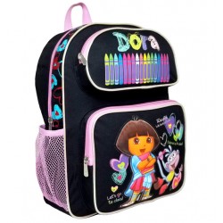 Dora the Explorer Crayon Medium Backpack #40997BK