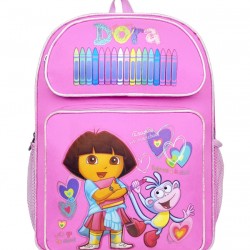 Dora the Explorer Crayon Large Backpack #40999PK