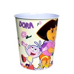 Dora the Explorer Flower Waste Bin Tin #462217F (before #462217U)