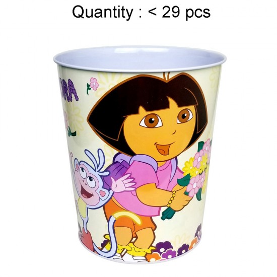 Dora the Explorer Flower Waste Bin Tin #462217F (before #462217U)