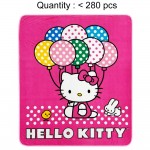 Hello Kitty Ballon Fleece Blanket #66836