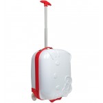 Hello Kitty ABS Rolling Luggage (White) #82337