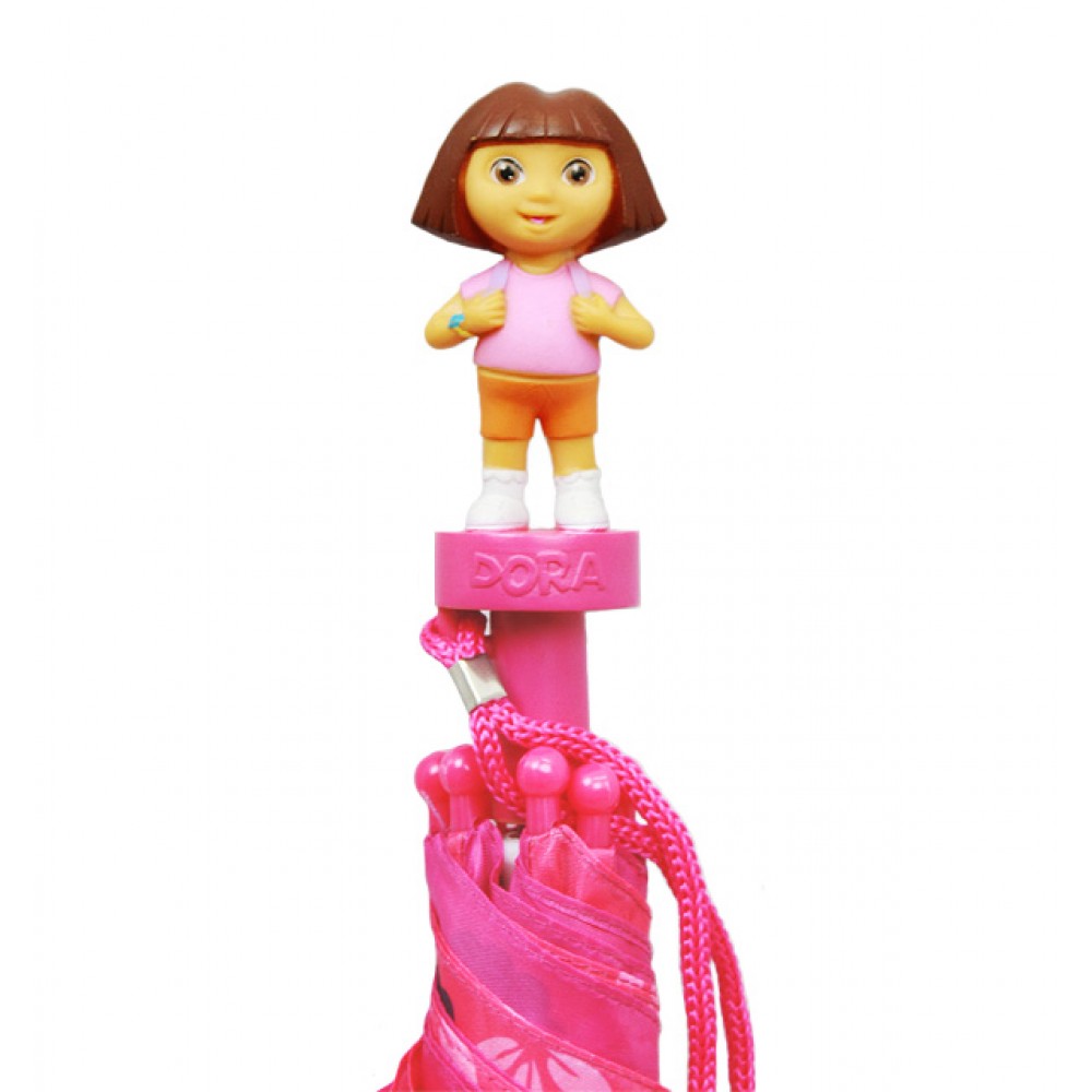 Dora the Explorer Molded 3D Figure Handle  Umbrella-1741 875598631741