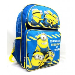 Despicable Me Blue Large Backpack #DL28908