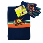 Sponge Bob Go Long 3pcs Set (Beanie, Glove, Scarf) #SB65113B-3