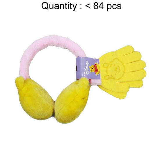 Winnie the Pooh Ear Muff & Glove Set #WGRS4134P Winnie the Pooh Ear Muff & Glove Set #WGRS4134P