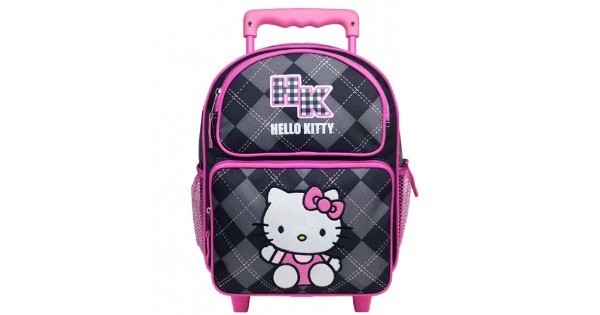 hello kitty rolling backpack