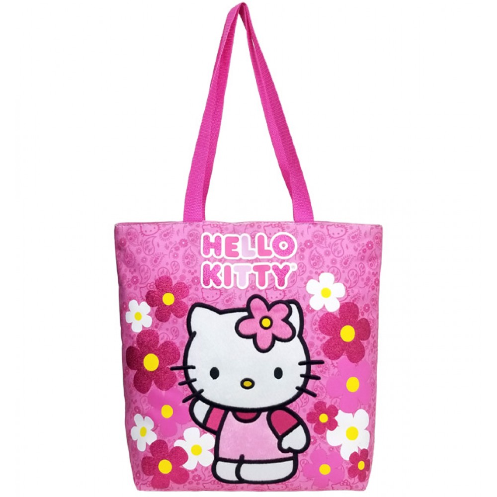 kitty tote bag