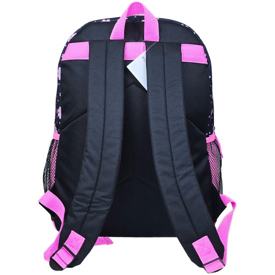 Hello Kitty & Friends Black Large Backpack #HKFCF26OM