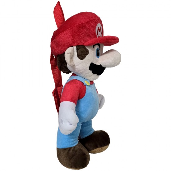 Super Mario Bros ( Super Smash Bros Ultimate Mario Version ) Plush Backpack #NN3683 