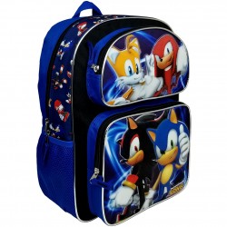 Sonic the Hedgehog Power-Packed Large Backpack #SH57787 Sonic the Hedgehog Power-Packed Large Backpack #SH57787