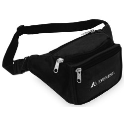 Everest Signature Waist Pack Medium - 044MD - Black