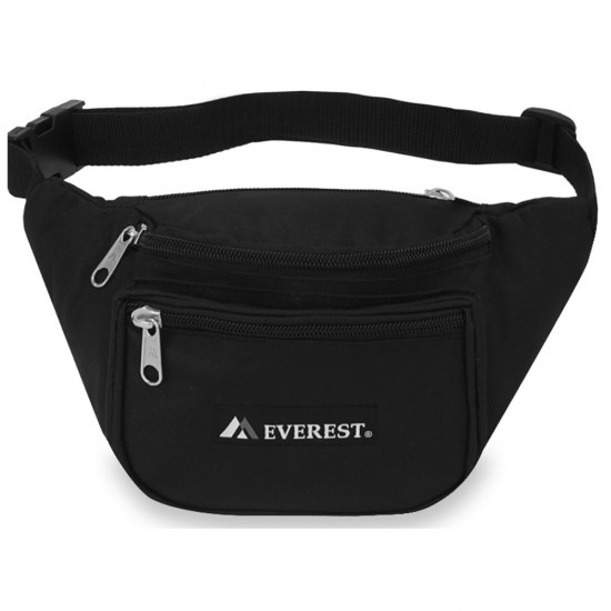 Everest Signature Waist Pack Medium - 044MD - Black