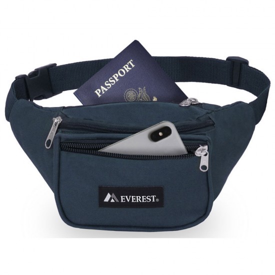 Everest Signature Waist Pack Medium - 044MD - Black