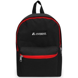 Everest Classic Backpack - 1045K - Black/Red