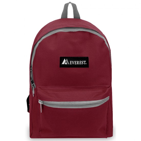 Everest Classic Backpack - 1045K - Burgundy
