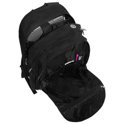 Everest Dual Compartment Laptop Backpack - 7045LT - Black