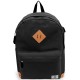 Everest Vintage Laptop Backpack w/ USB Port - EB1000 - Black
