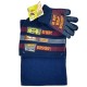 Sponge Bob Letter 3pcs Set (Beanie, Glove, Scarf) #EBKS5102B-3